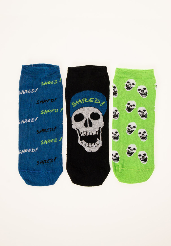 Sneaker-Socken, 3er-Pack