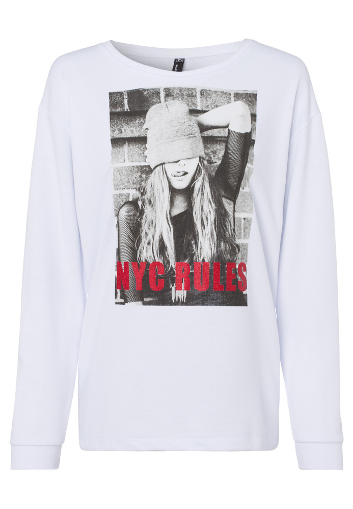 Sweatshirt mit Front-Print