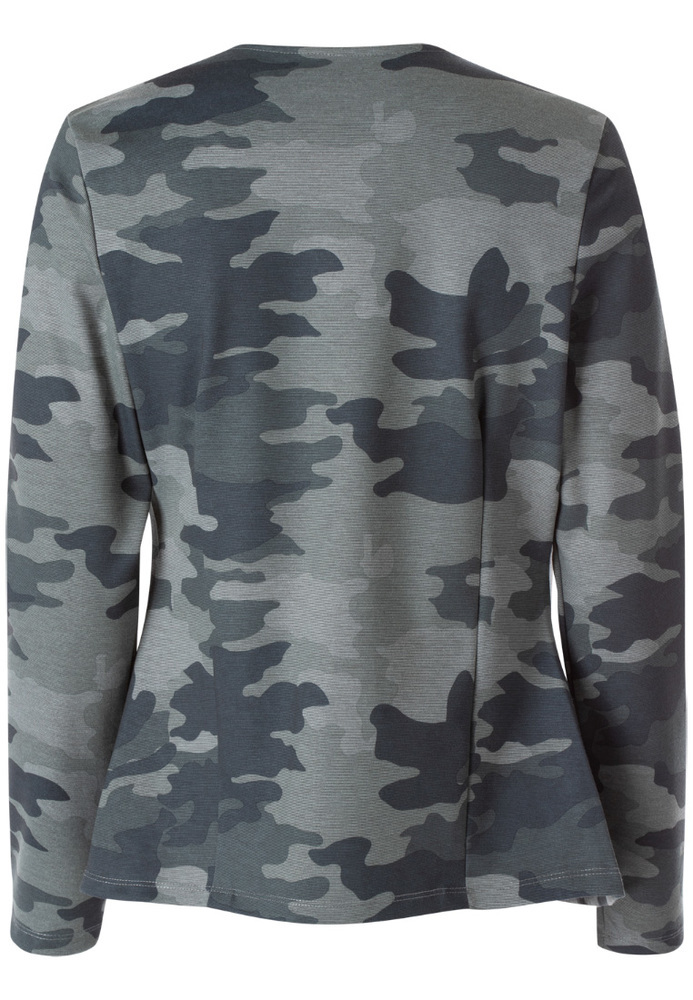 Blazer in Camouflage-Optik